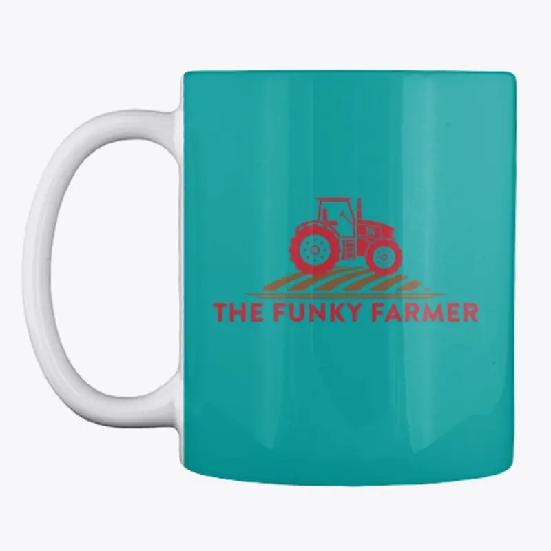 Funky Farmer logo Mug - colour